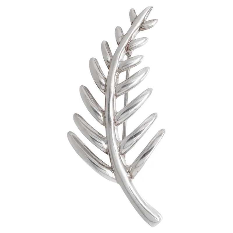 Tiffany & Co. — Tiffany & Co. Figural Leaf Brooch Or Pin — Jewelry — resale