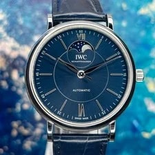 IWC — IWC Portofino Automatic Moonphase | Box & Papers! | IW459402 | 40mm — Watch — resale