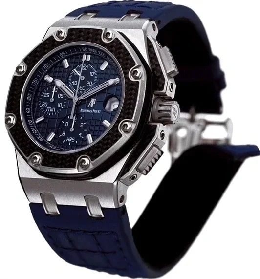 Worldofluxuryus — Audemars Piguet Royal Oak Offshore Juan Pablo Montoya Platinum — Watch — resale