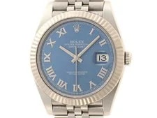 Rolex — Rolex Datejust 126334 White Gold / Stainless Steel 41mm Blue Dial 2024 #DW058 — Watch — resale