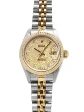 Rolex — Rolex Datejust 10P Diamond 79173G 26mm Champagne Gold Dial Stainless Box #T088 — Watch — resale