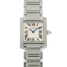 Cartier — Cartier Tank W51008Q3 ( 2384) 18mm Stainless Steel Silver #WW6761 — Watch — resale