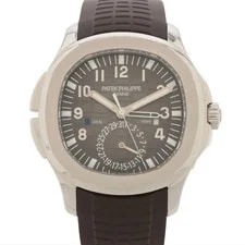 Patek Philippe — Patek Philippe Aquanaut 5164A-001 SS & Rubber AT Black Dial — Watch — resale