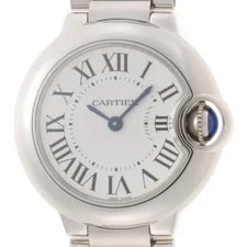 Cartier — Cartier W69010Z4 Baron Blue de SMWatches Silver Dial Steel 【4... — Watch — resale
