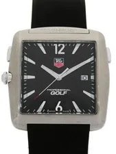 Tag Heuer — TAG Heuer Professional Golf Tiger Woods Design WAE1111.FT6004 Black #T440 — Watch — resale