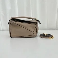 Loewe — Loewe Puzzle Mini Grained & Crossbody Duty Paid — Handbag — resale