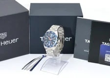 Tag Heuer — Unused TAG Heuer Formula 1 WAZ1010 Blue Dial Quartz Swiss Box Set — Watch — resale