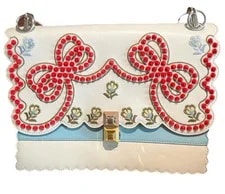Fendi — Authentic Fendi Kan I Embroidered & Beaded Crossbody — Handbag — resale