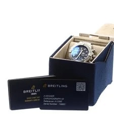 Breitling — Breitling Avenger Chronograph 43 A13385 43mm SS Black Dial Automatic Date #C178 — Watch — resale