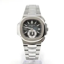 Patek Philippe — Patek Philippe Nautilus 5980/1A-001 Chronograph Stainless Steel Box&Papers 2008 — Watch — resale