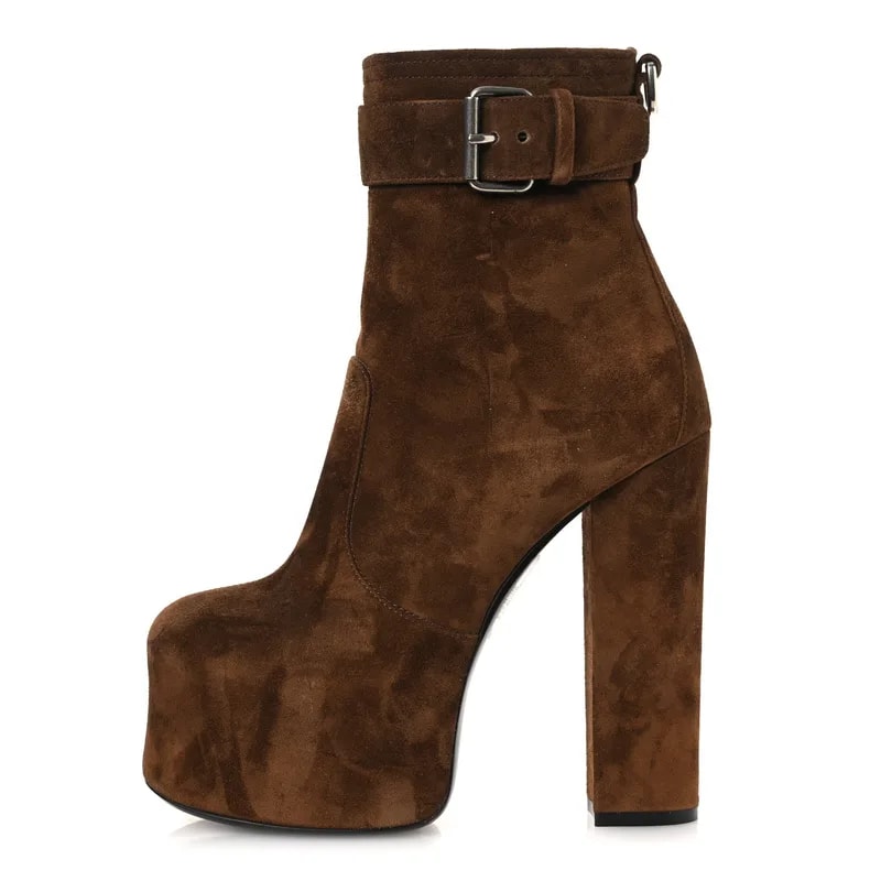 Saint Laurent — Cachemire Mina 95 37 Land — Designer Shoe — resale