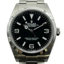 Rolex — Rolex Explorer36 124270 Black Stainless Steel Automatic #OK480 — Watch — resale