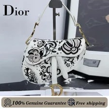 Dior — Dior Saddle Bags Fashion Accessories Collection Auth — Handbag — resale