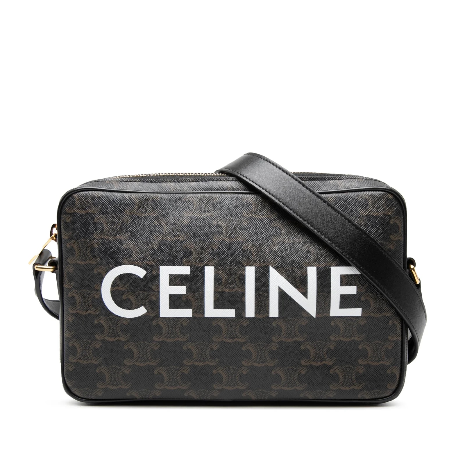 Celine — Medium Triomphe Logo Crossbody — Handbag — resale