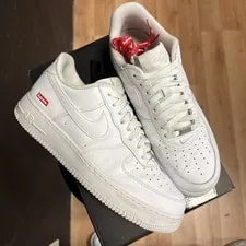Supreme — Air Force 1 Low Supreme Size 10.5 Preowned OG ALL CU9225-100 — Sneaker — resale