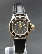 Tag Heuer — Tag Heuer Professional 200M 980.018 Black Dial Black Leather Strap — Watch — resale
