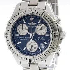 Breitling — Breitling Chrono Colt Steel Quartz A73350 Polished BF591587 — Watch — resale