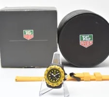 Tag Heuer — Tag Heuer 380.508 Formula1 Professional Quartz Yellow Black Dial — Watch — resale