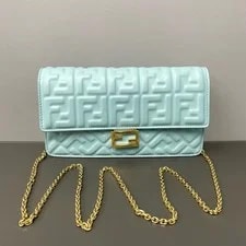 Fendi — Fendi Baguette Mini Crossbody Wallet on Chain Auth — Handbag — resale