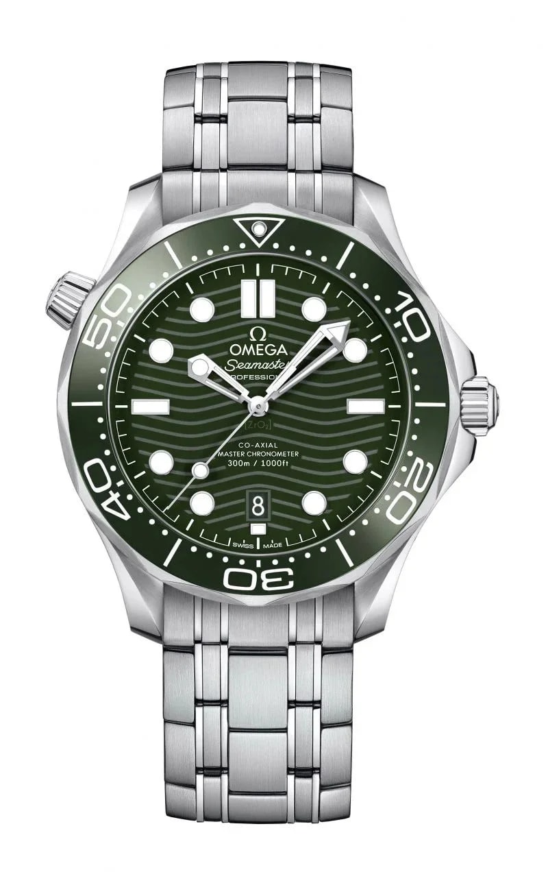 Worldofluxuryus — Omega Seamaster Diver Chronometer Stainless Steel & Ceramic — Watch — resale
