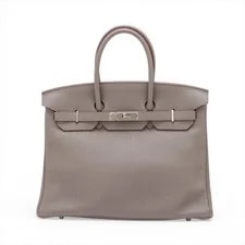 Hermès — Hermès Birkin 35 le Tournay Etain Metal Fittings □P:2012 — Handbag — resale
