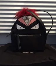 Fendi — Fendi Backpack Monster Genuine Baguette — Handbag — resale