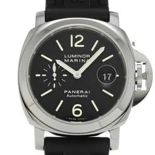 Panerai — Panerai Luminor Marina Automatic PAM00104 Black Stainless Steel #W1921 — Watch — resale