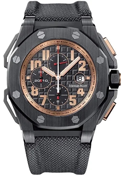 Worldofluxuryus — Audemars Piguet Royal Oak Offshore Arnold Schwarzenegger the Legacy Chronograph — Watch — resale