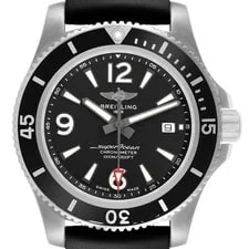 Breitling — Breitling Superocean II Black Dial Bezel Steel A17367 — Watch — resale