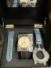 Panerai — Panerai Luminor Due PAM00906 Polar Blue Strap 38mm Auto Complete Service 2025 — Watch — resale