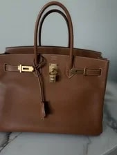 Hermès — Hermès Birkin Satchel Top Handle Turn Lock W/ Lock Clochette — Handbag — resale