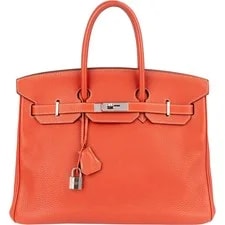 Hermès — Hermès Birkin 35 Bougainvillier — Handbag — resale