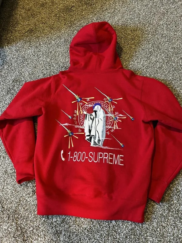 Supreme — 1-800 Supreme Hoodie — Handbag — resale