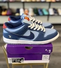 Nike SB — Size 10.5 Nike SB Dunk Low X Why So Sad? Coastal DX5549-400 Worn Once — Sneaker — resale