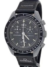 Omega — Omega Mission To the Moon Speedmaster Quartz Analog BLK SO33M100 — Watch — resale