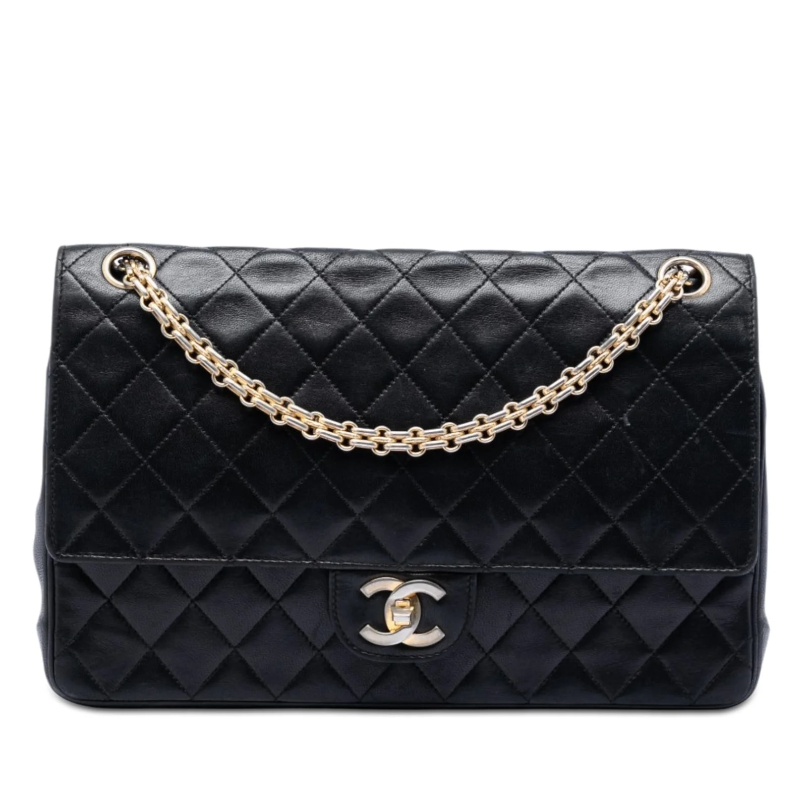 Chanel — Medium CC Bijoux Chain Double Flap — Handbag — resale