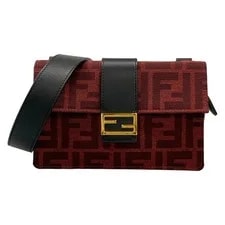 Fendi — Fendi Baguette Slim, Pattern 7M0295 Jacqua — Handbag — resale