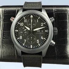 IWC — IWC Pilot's Double Chronograph TOP GUN Ceratanium - Ref. IW371815 — Watch — resale