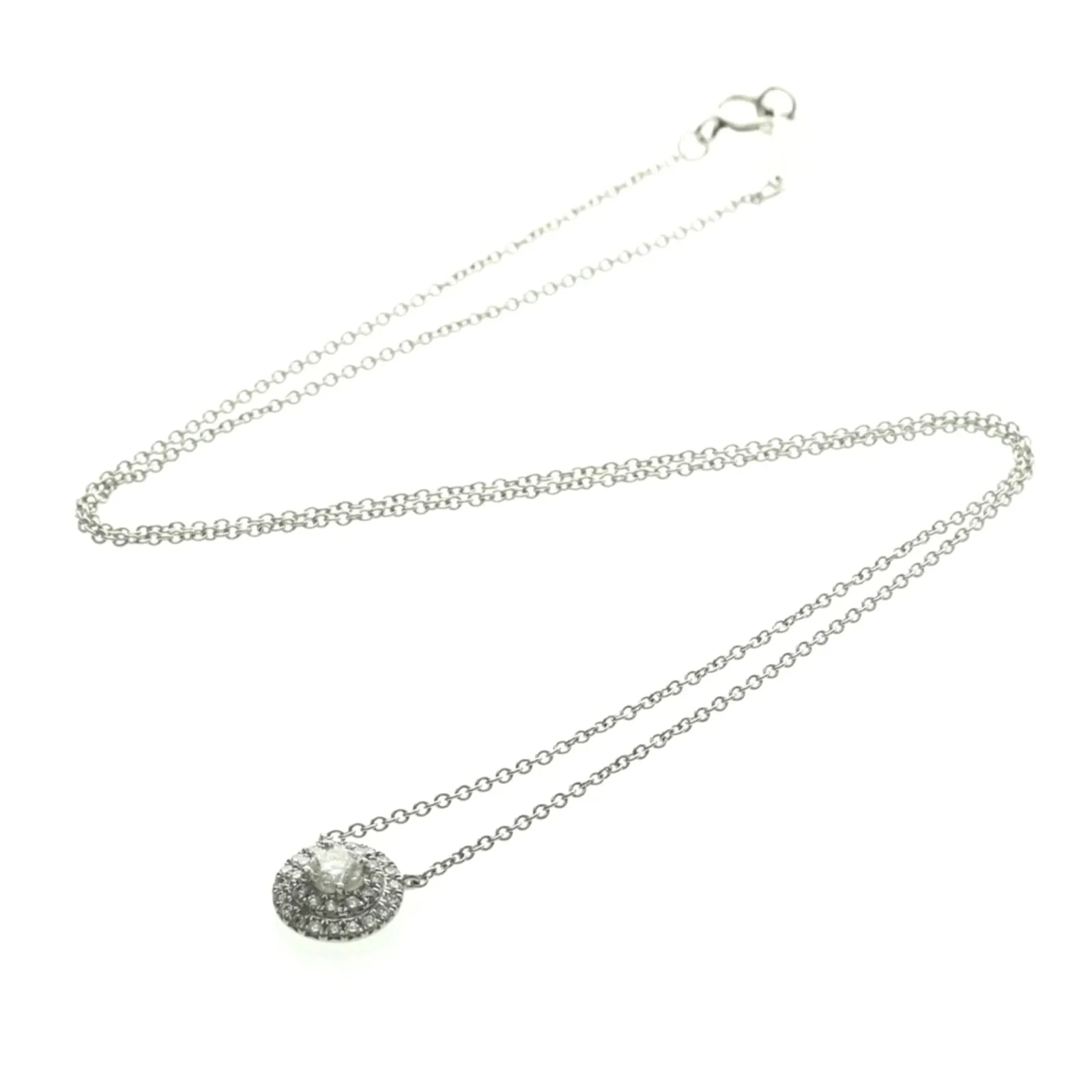 Tiffany & Co. — Tiffany & Co. Soleste Round Pendant With Diamonds Jewelry — Accessory — resale