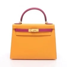 Hermès — Hermes Kelly 28 Moutarde A — Handbag — resale