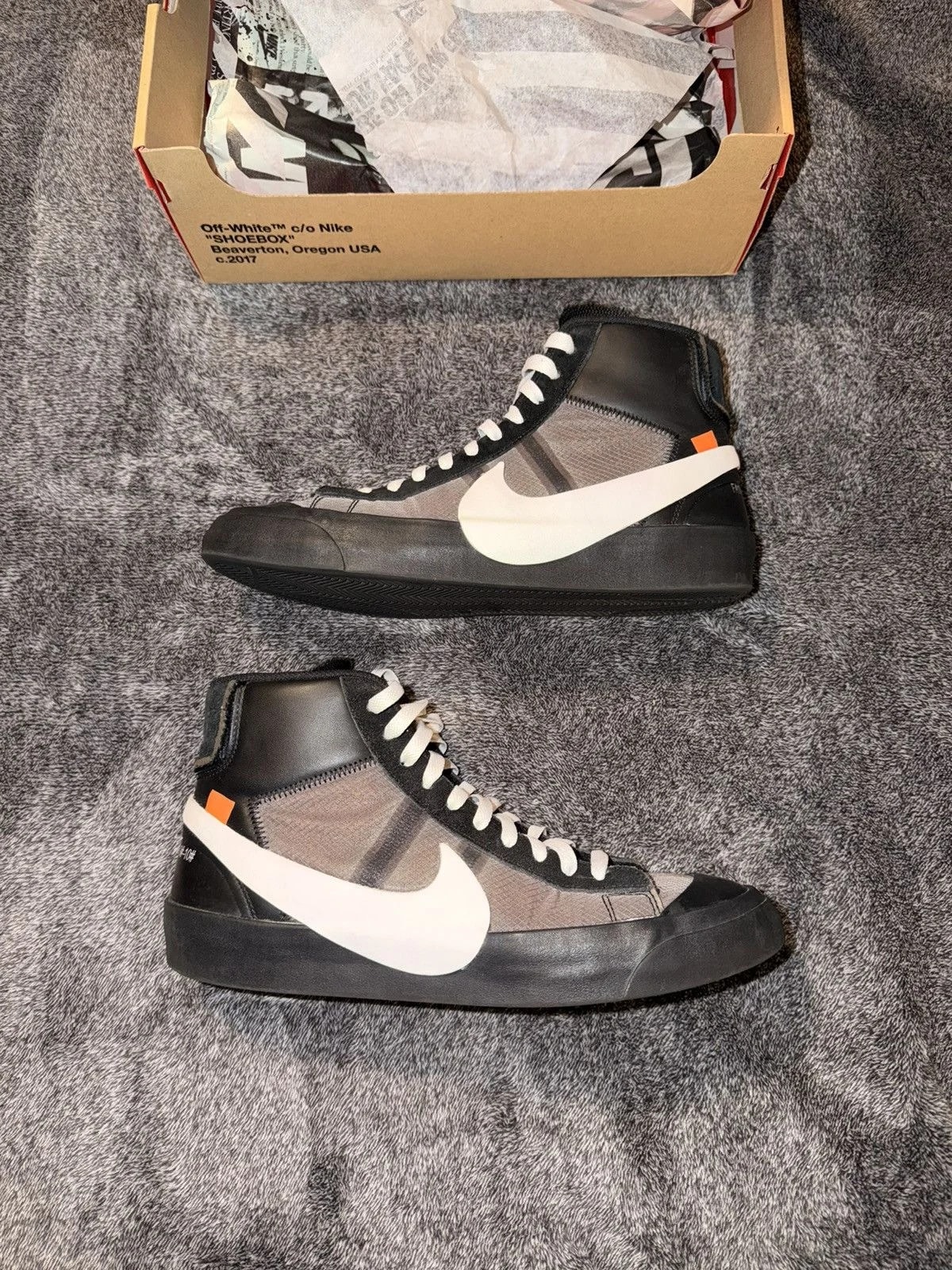 Off-White — Off-white Grim Reaper Mid-top Blazer — Sneaker — resale