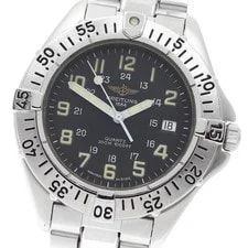 Breitling — Breitling Colt A57035 Black Quartz SS Date — Watch — resale
