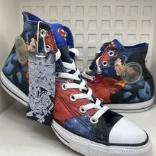 Converse — Converse DC Comics X 10 Chuck Taylor All Star Hi Superman Justice League — Sneaker — resale