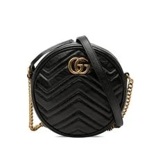 Gucci — Gucci GG Marmont Chain Round 550154 717926 — Handbag — resale