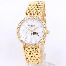 Patek Philippe — Patek Philippe Complications 18k Yellow Gold Silver 4958/1J-001 — Watch — resale