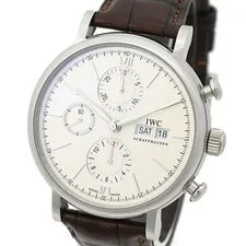 IWC — IWC Portofino Chronograph IW391027 Automatic Silver Dial — Watch — resale