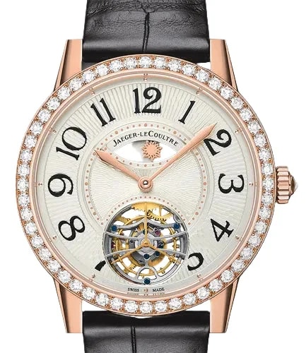 Worldofluxuryus — Jaeger-LeCoultre Rendez-Vous Tourbillon Night & Day 18K Rose Gold Diamond-Set ' — Watch — resale