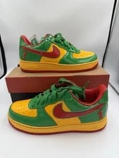 Nike — Size 10.5 - Lil Yachty X Nike Air Force 1 Low - Lucky — Sneaker — resale