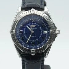 Breitling — Breitling Wings Quartz A66050 Steel 38Mm Br368 Blue — Watch — resale