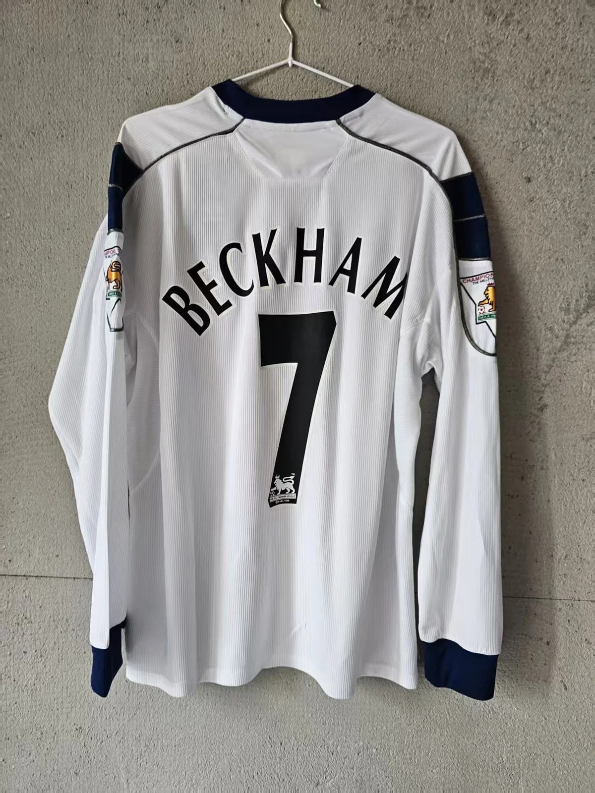 David Beckham — 1998 2000 Mufc #7 David Beckham Away — streetwear — resale